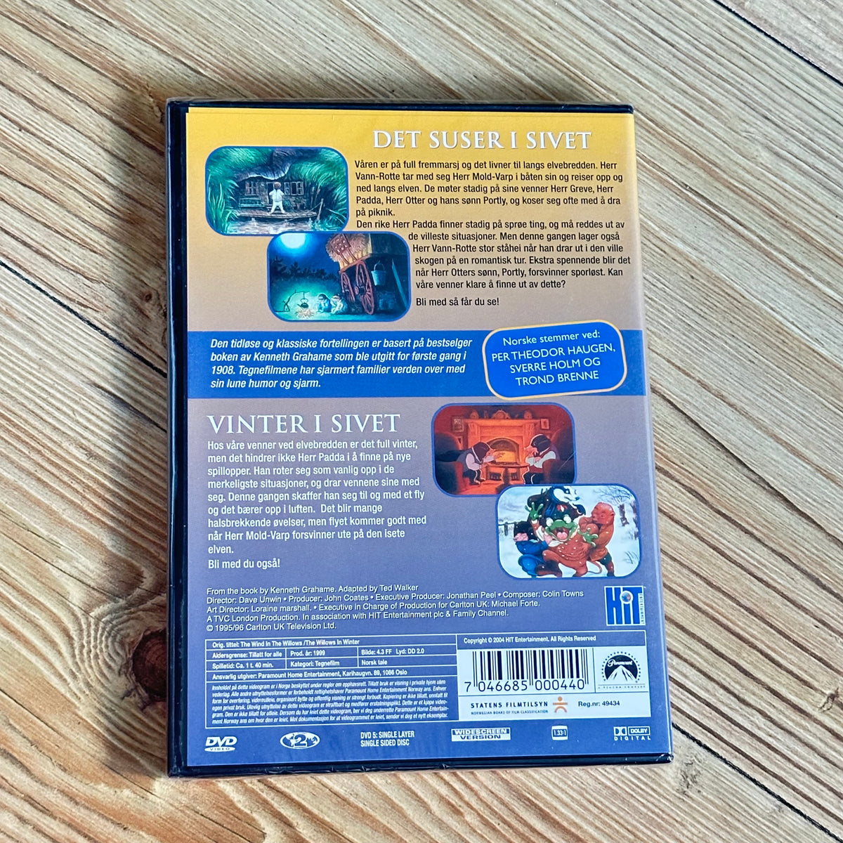 Det suser i sivet + Vinter i sivet (DVD) - Ny i plast !