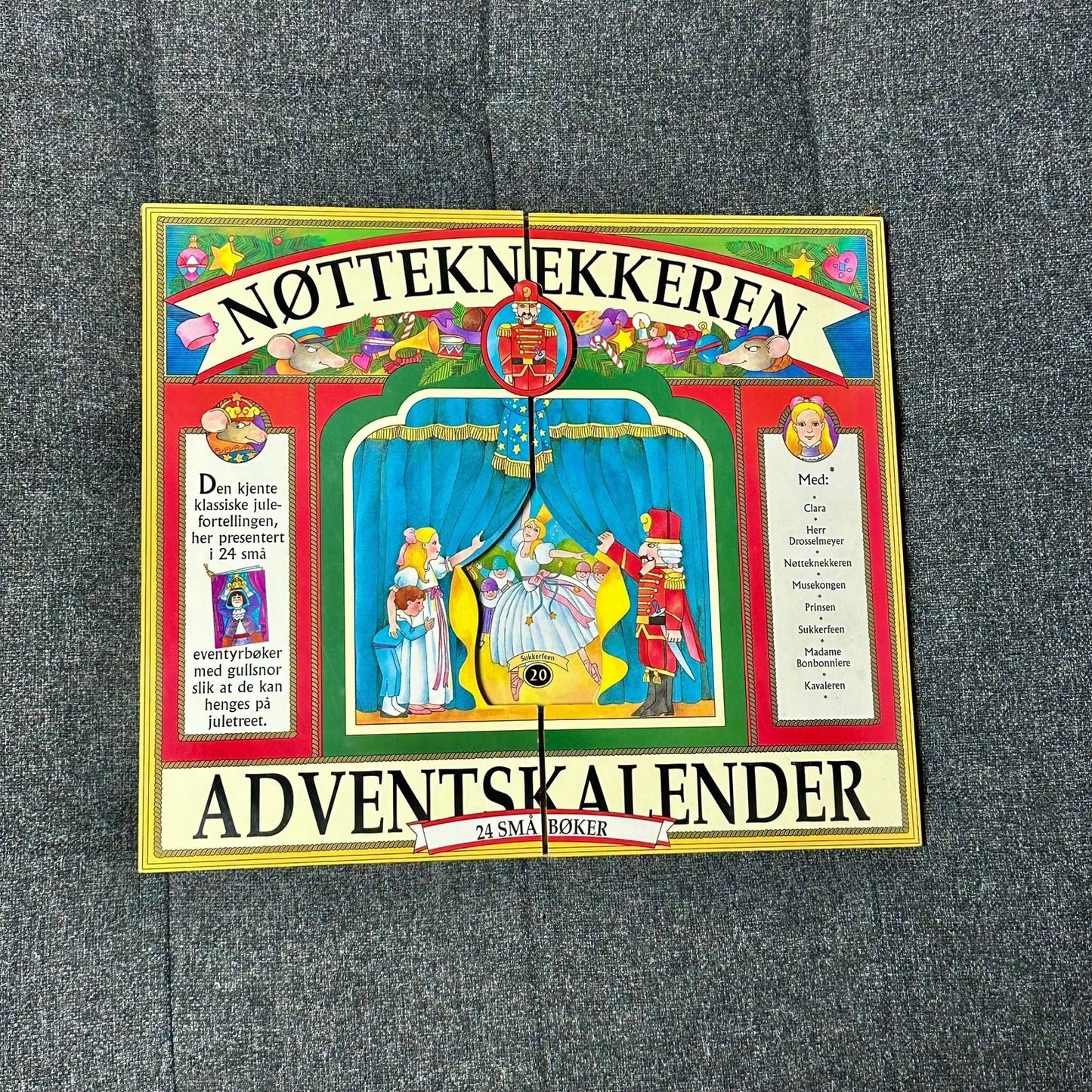Nøtteknekkeren - Julekalender med 24 små bøker (fra 1998)