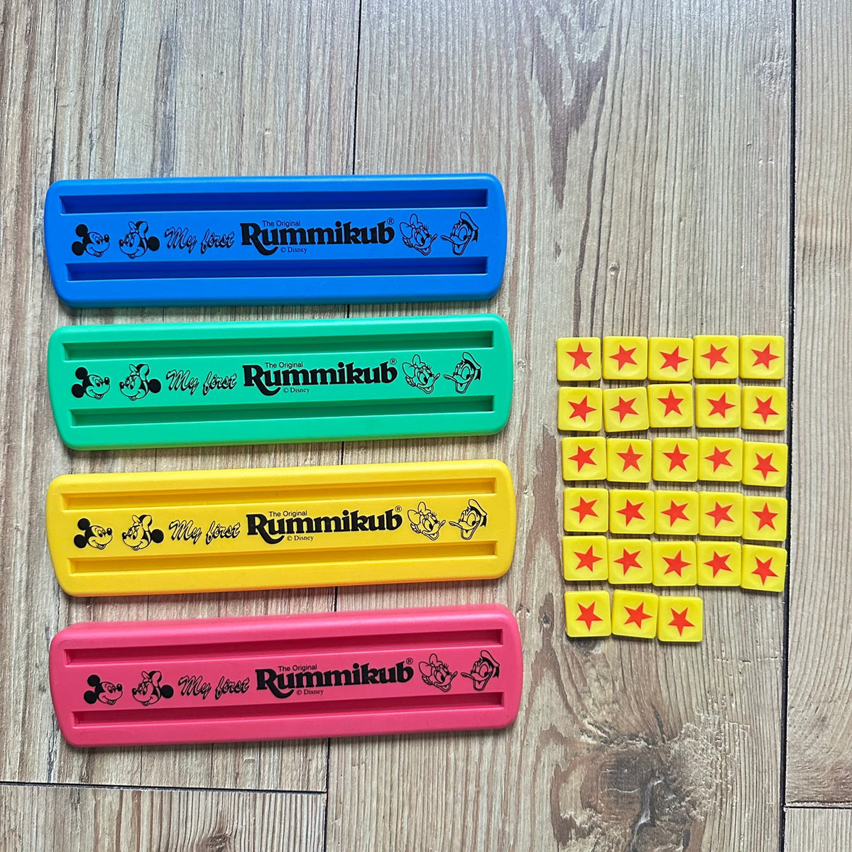 Disney Rummikub (Norsk utgave fra 1993) - Komplett !