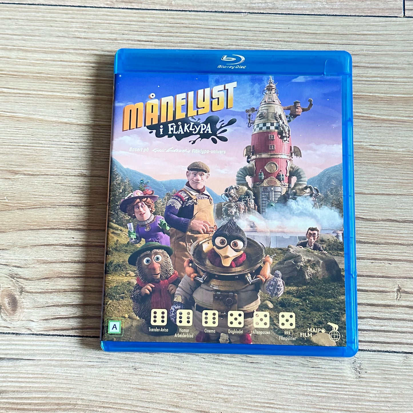 MÅNELYST i Flåklypa (Blu-ray)