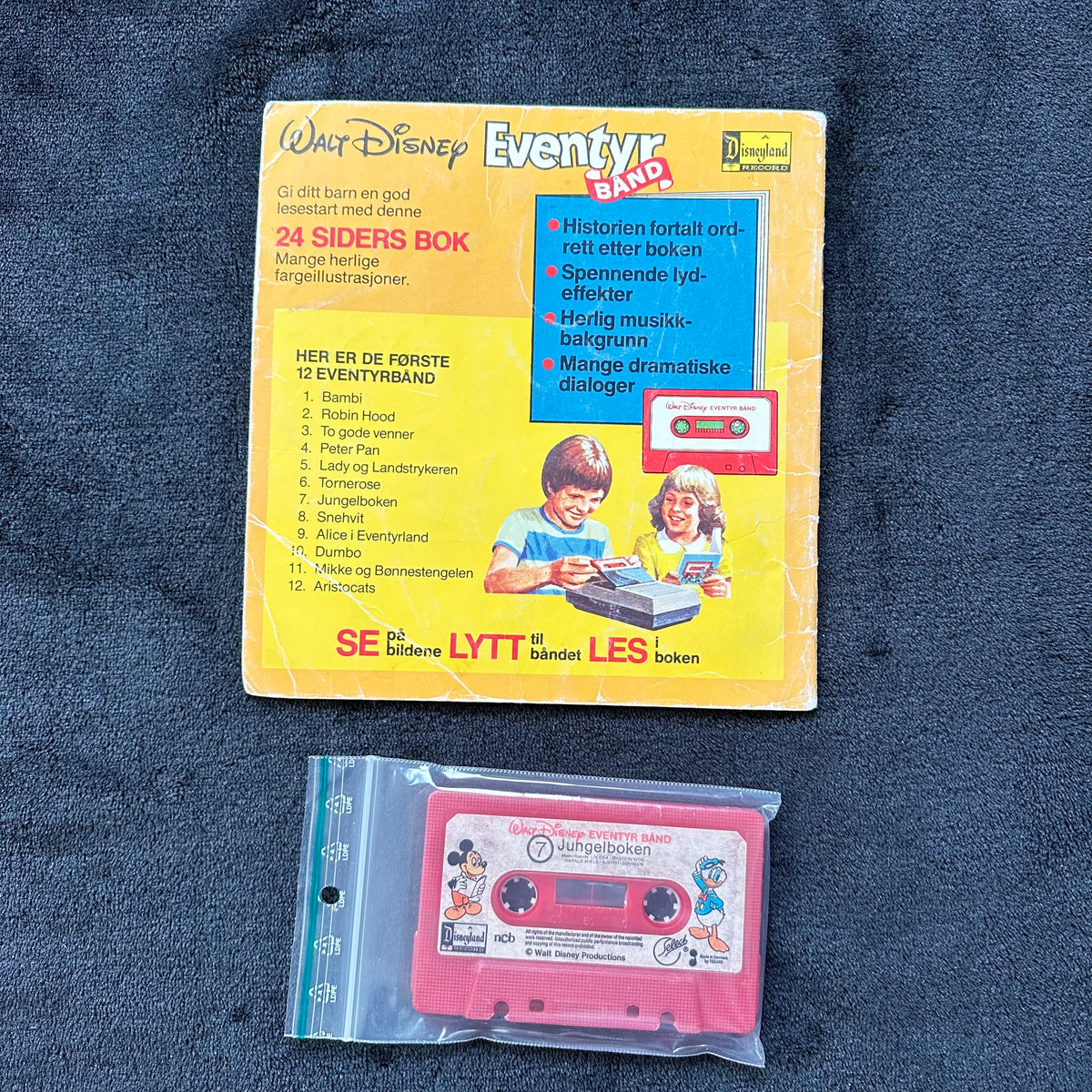 07 Disney Eventyrbånd - Jungelboken