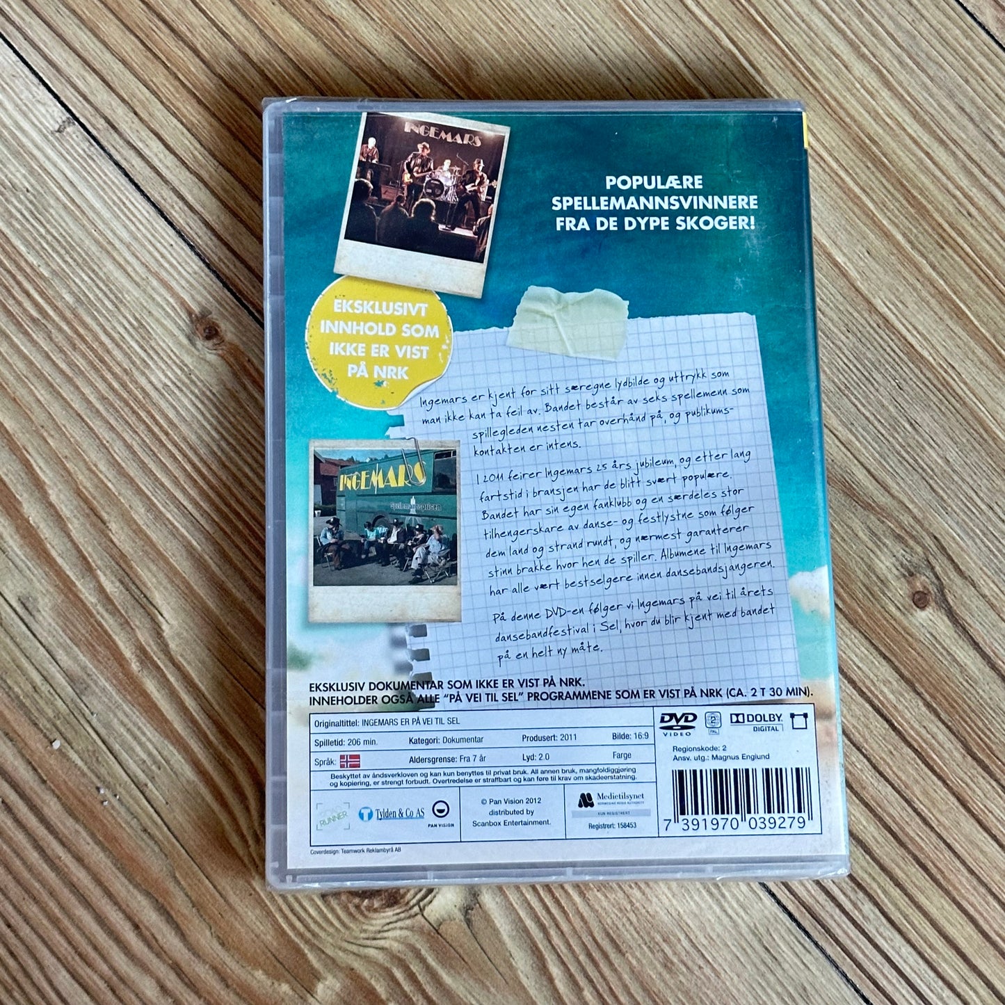 Ingemars er på vei til Sel (DVD) - Ny i plast !
