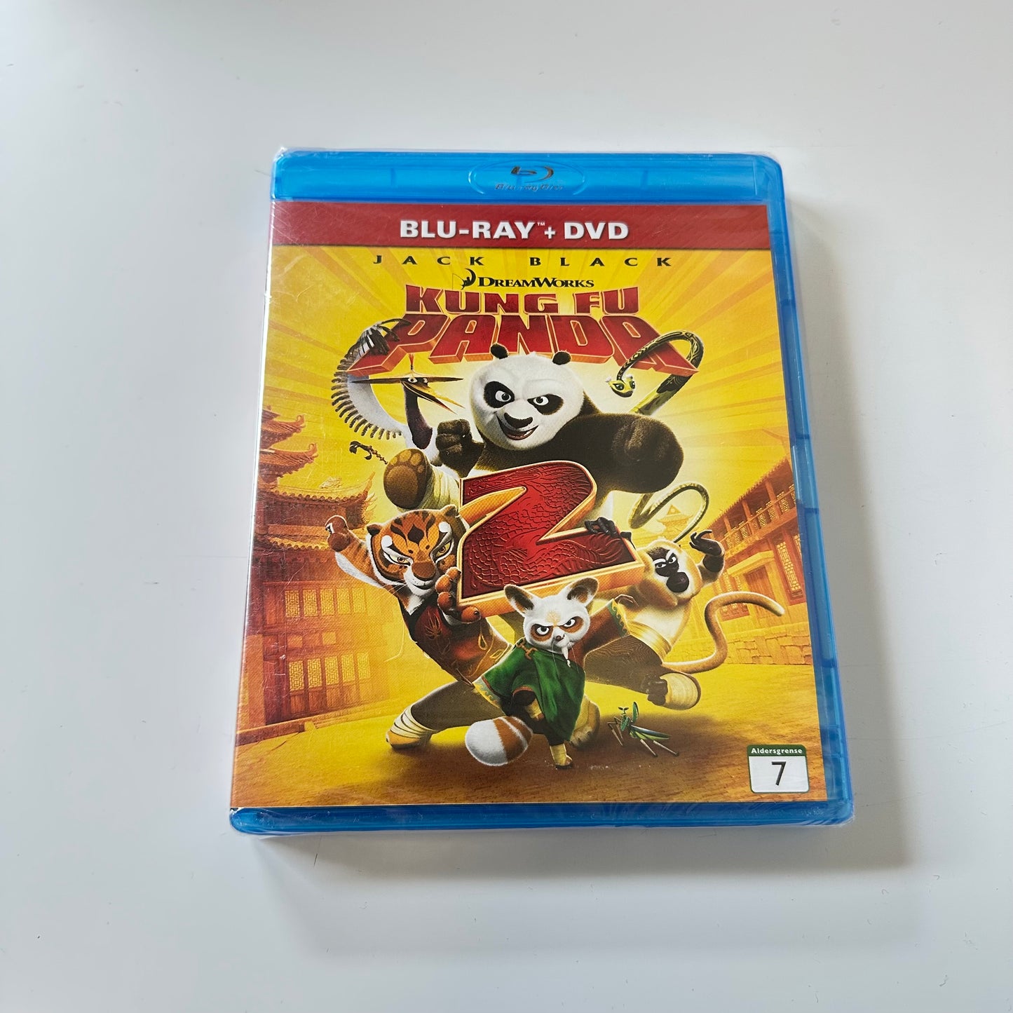 Kung Fu Panda 2 (Blu-ray + DVD) - Ny i plast!