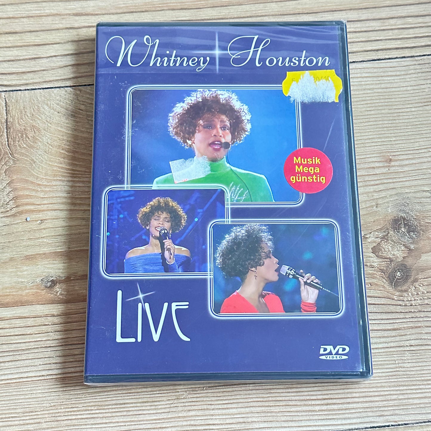 Whitney Houston Live (DVD) - Ny i plast !
