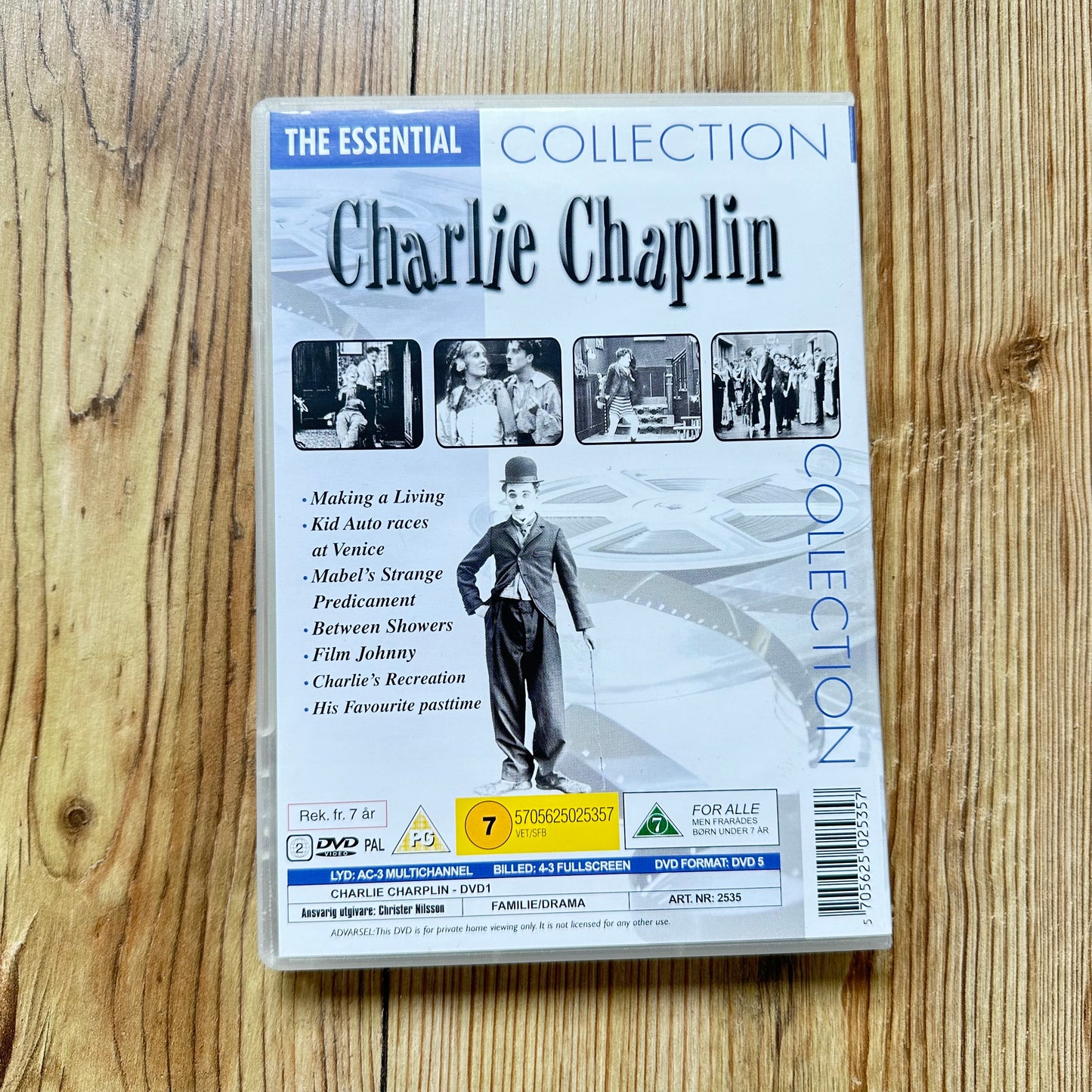 Charlie Chaplin The Essential Collection - samleboks (DVD)
