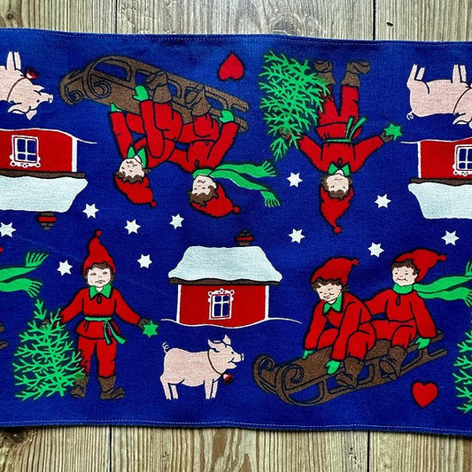 Juleduk fra 1980-tallet (440 x 28cm)
