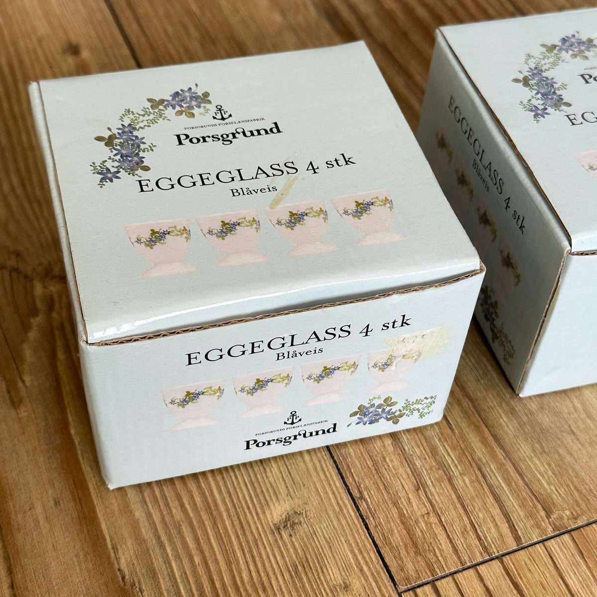 Vintage, eggeglass fra Porsgrund porselen