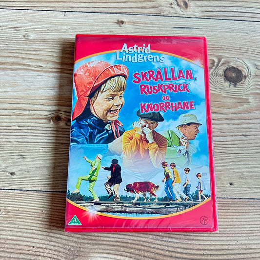 Skrållan, Ruskprick og Knorrhane (DVD) - Ny i plast!
