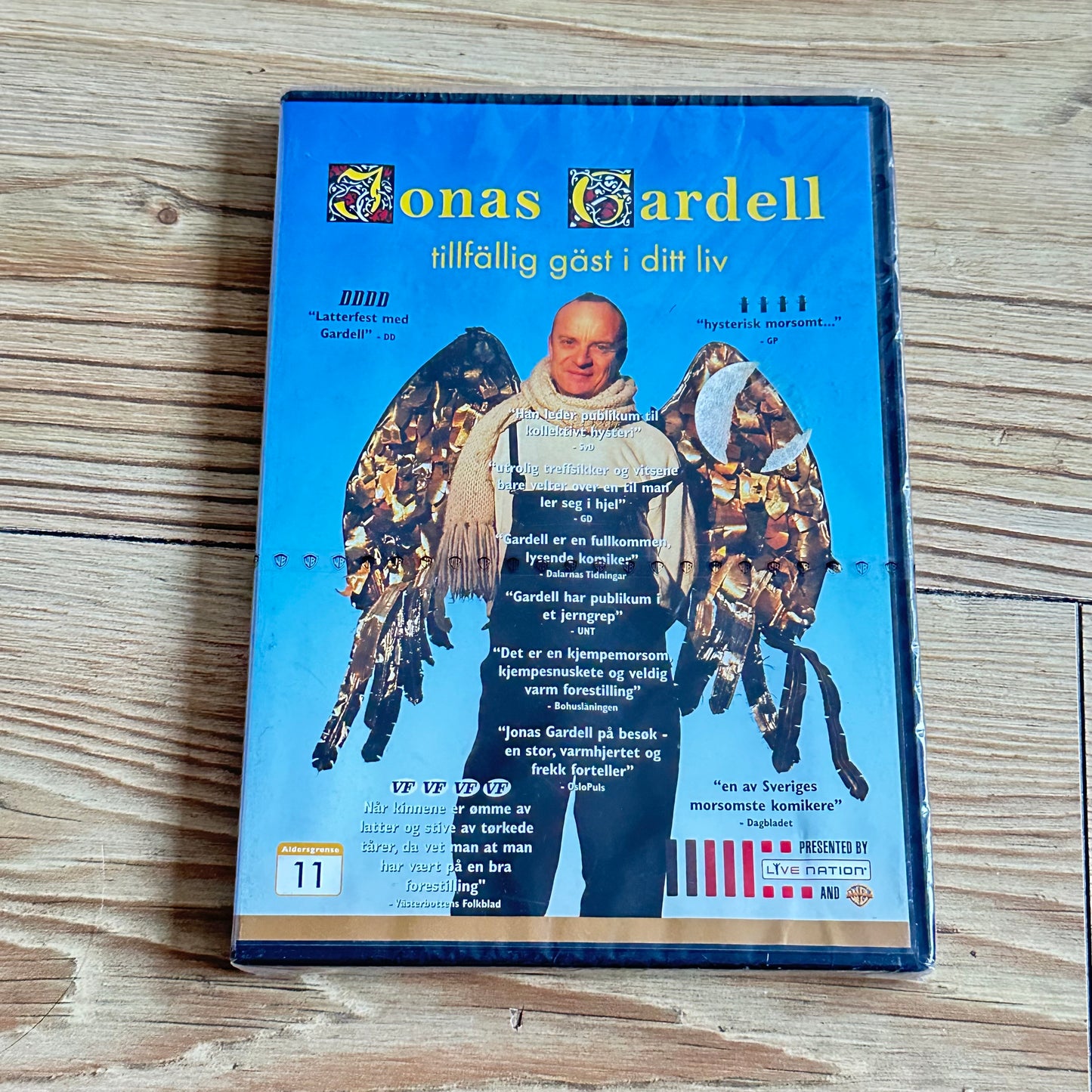 Jonas Gardell - Tillfällig gäst i ditt liv (DVD) Ny i plast