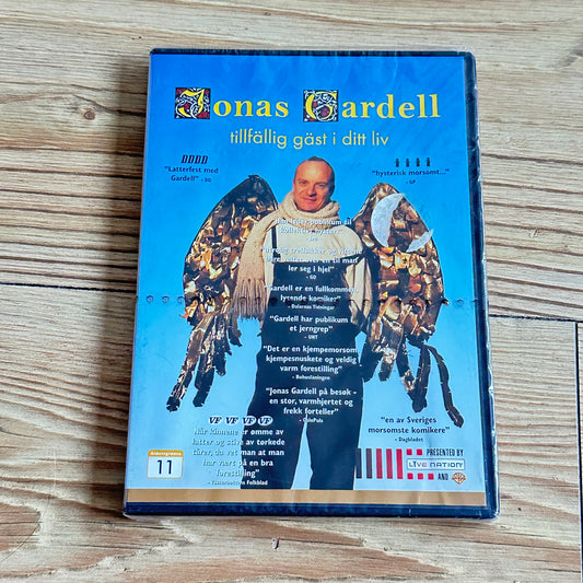 Jonas Gardell - Tillfällig gäst i ditt liv (DVD) Ny i plast