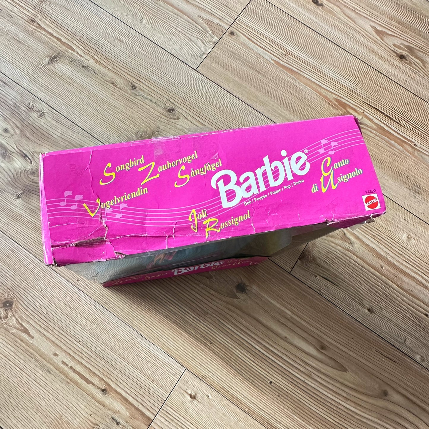 Vintage Barbie i original eske fra 1995