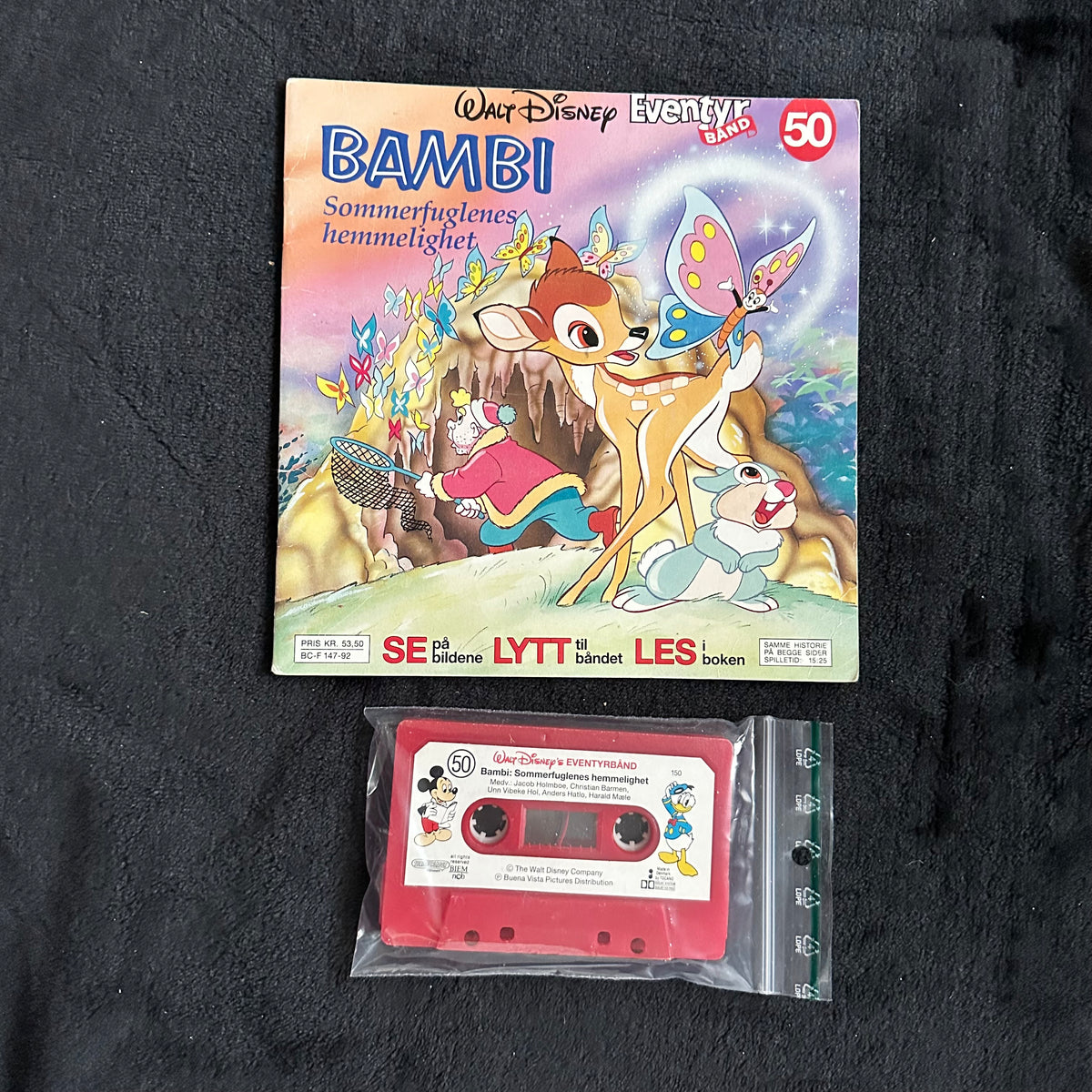 50 Disney Eventyrbånd - BAMBI - Sommerfuglenes hemmelighet