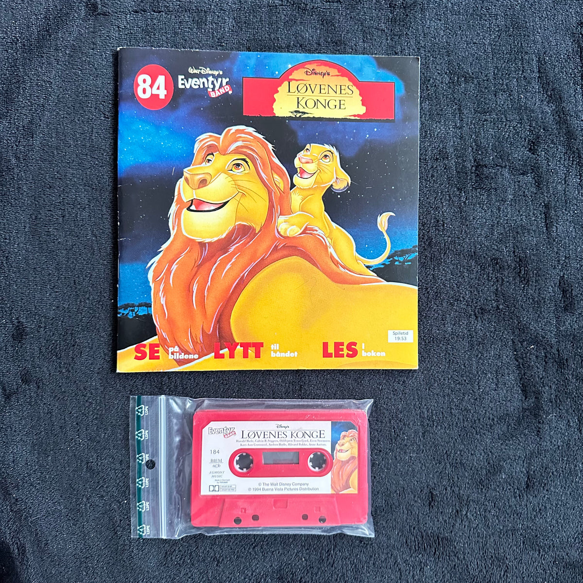 84 Disney Eventyrbånd - Løvenes Konge