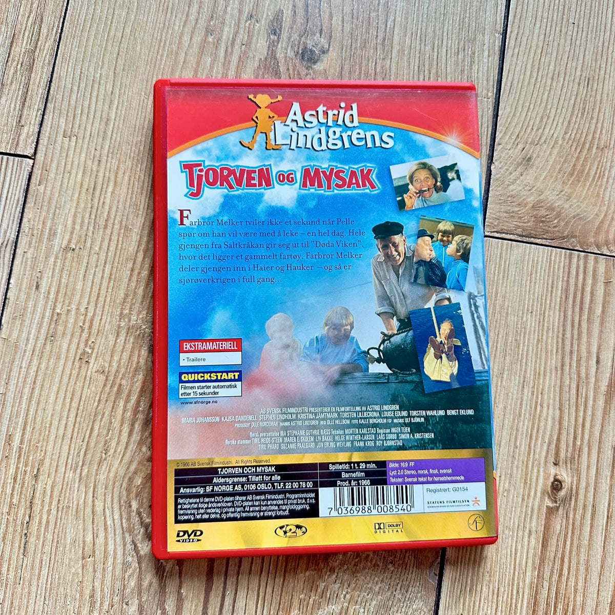 Tjorven og Mysak (DVD)