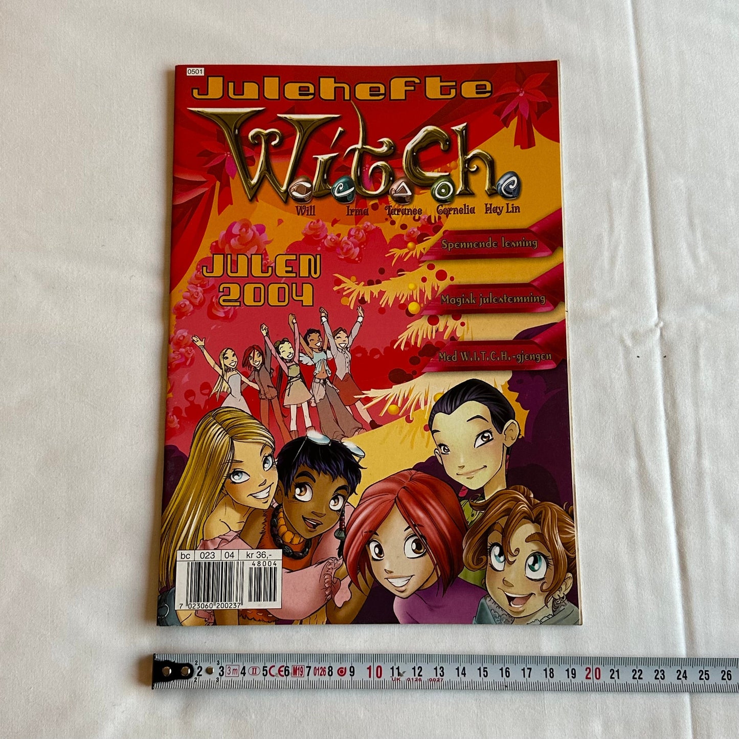 W.i.t.c.h. Julehefte 2004 (som ny !)