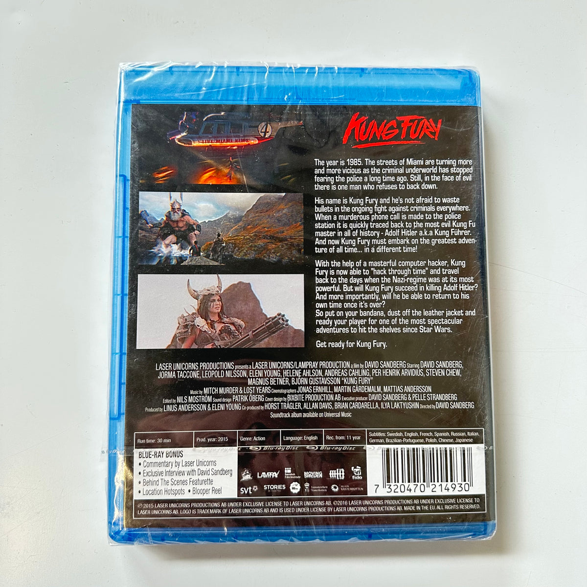 KUNG FURY (Blu-ray) - Ny i plast !