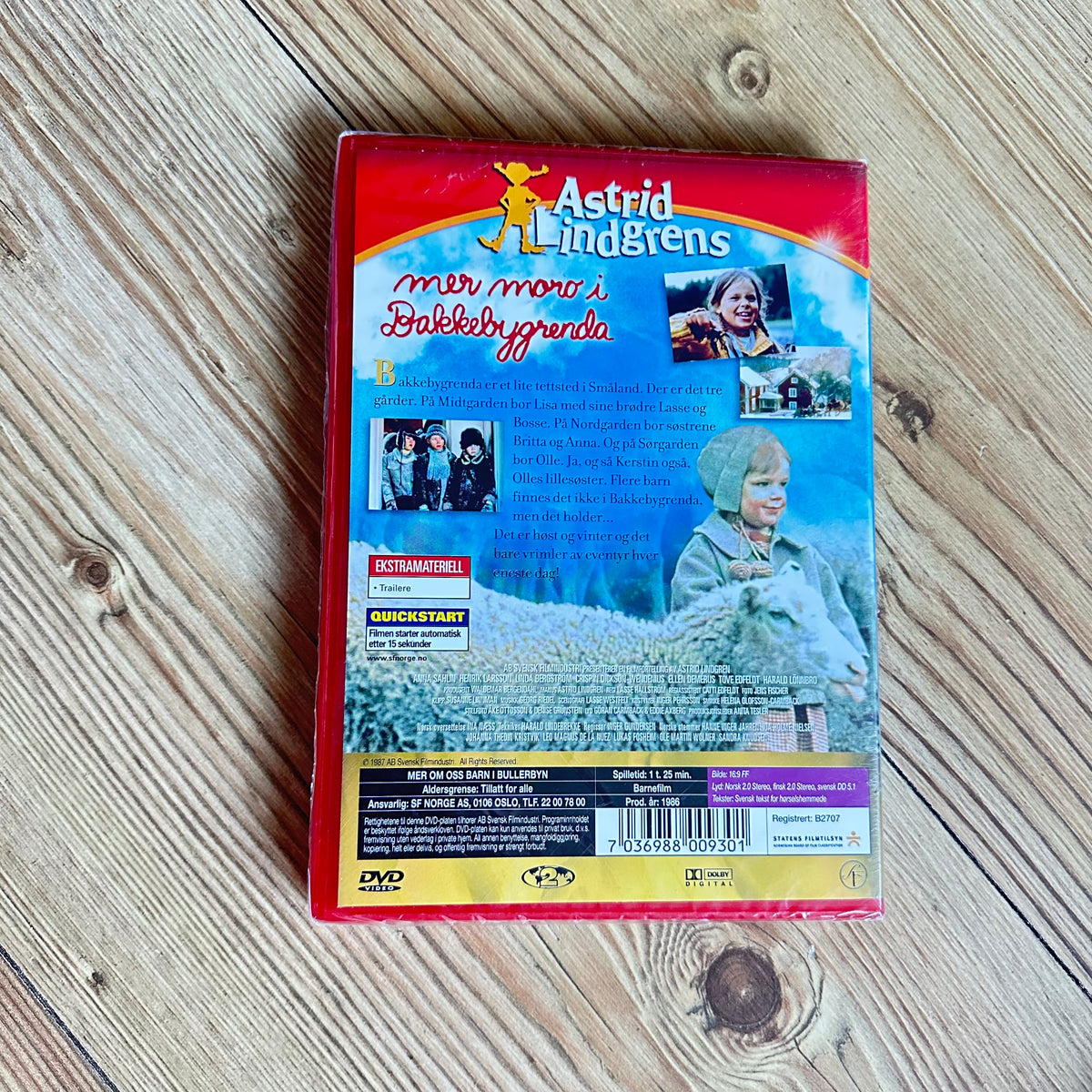 Mer moro i Bakkebygrenda (DVD) - Ny i plast !