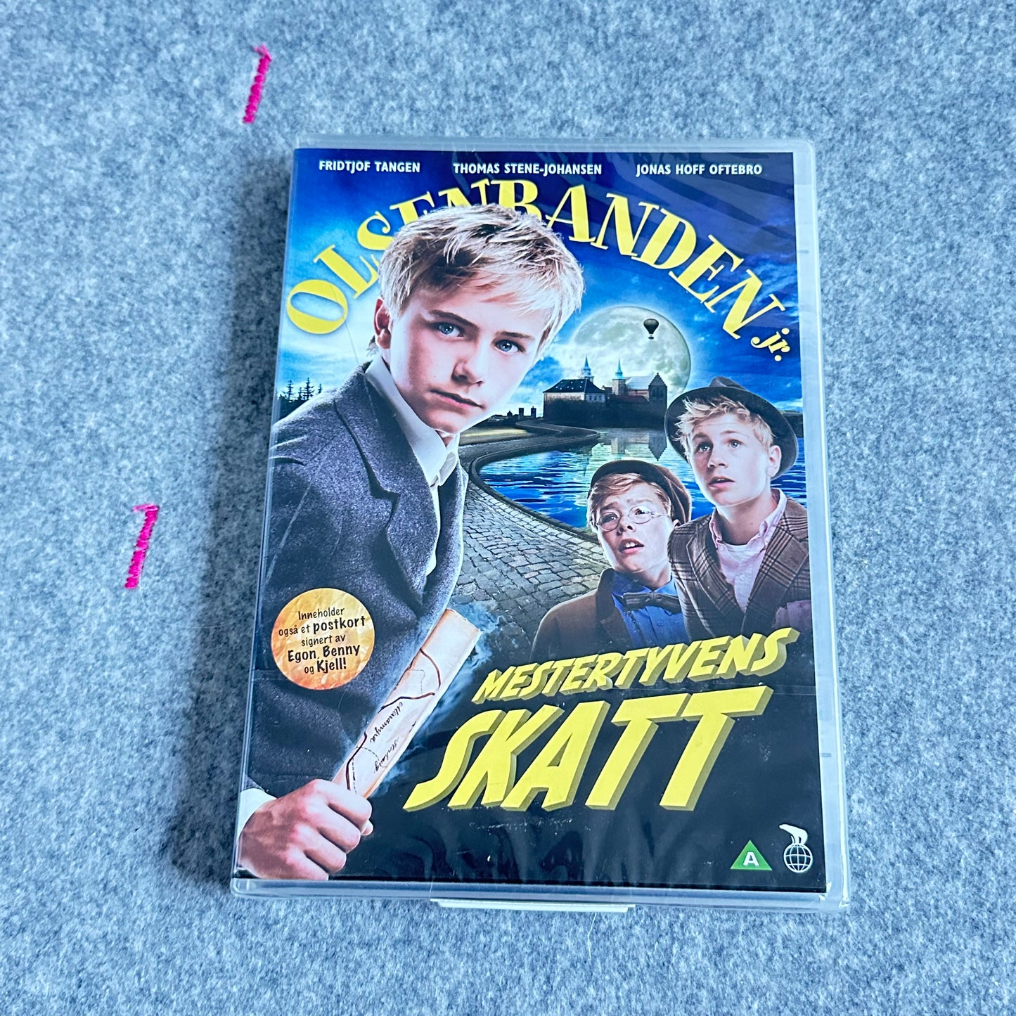 Olsenbanden jr - Mestertyvens skatt (DVD) Ny i plast