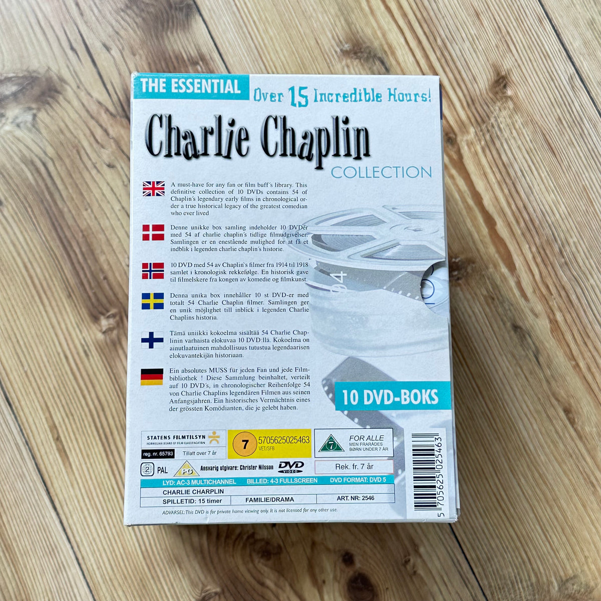 Charlie Chaplin The Essential Collection - samleboks (DVD)