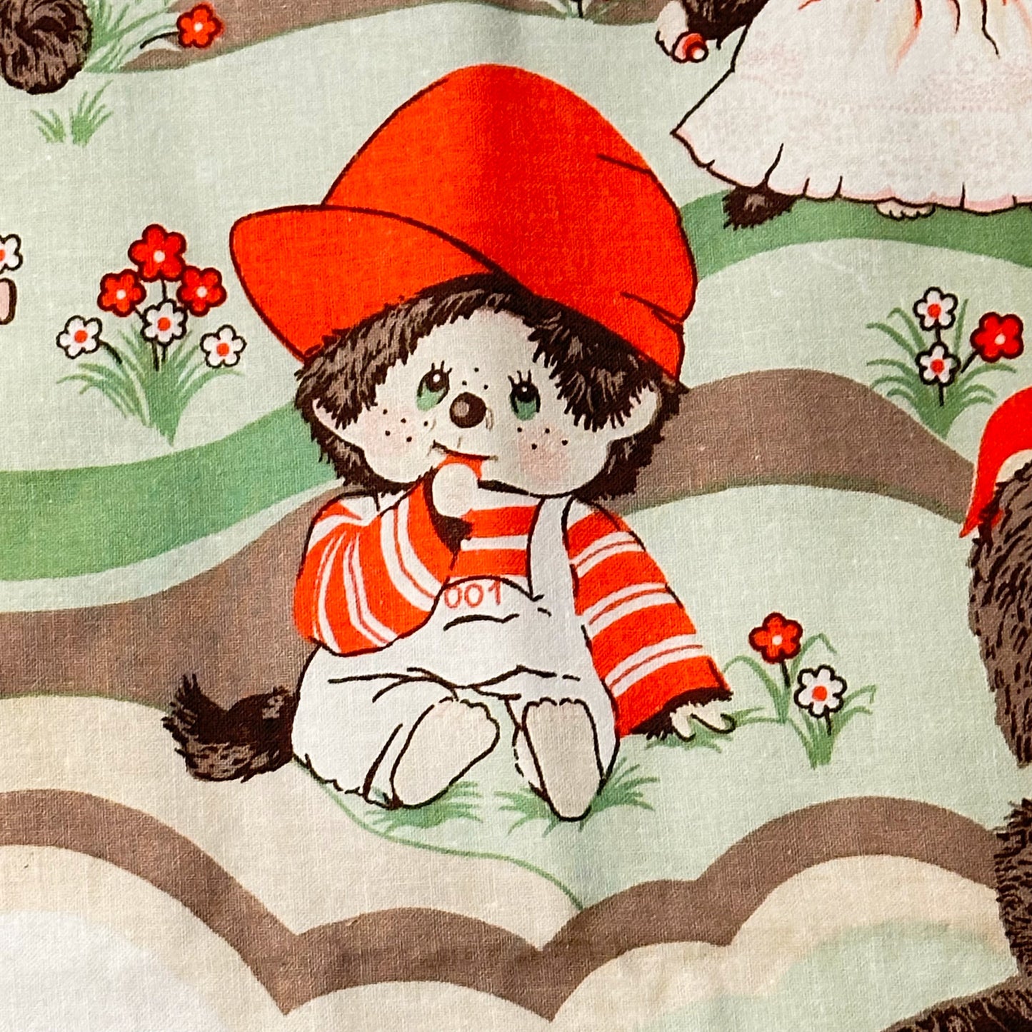 Vintage Gardiner med Monchhichi motiv