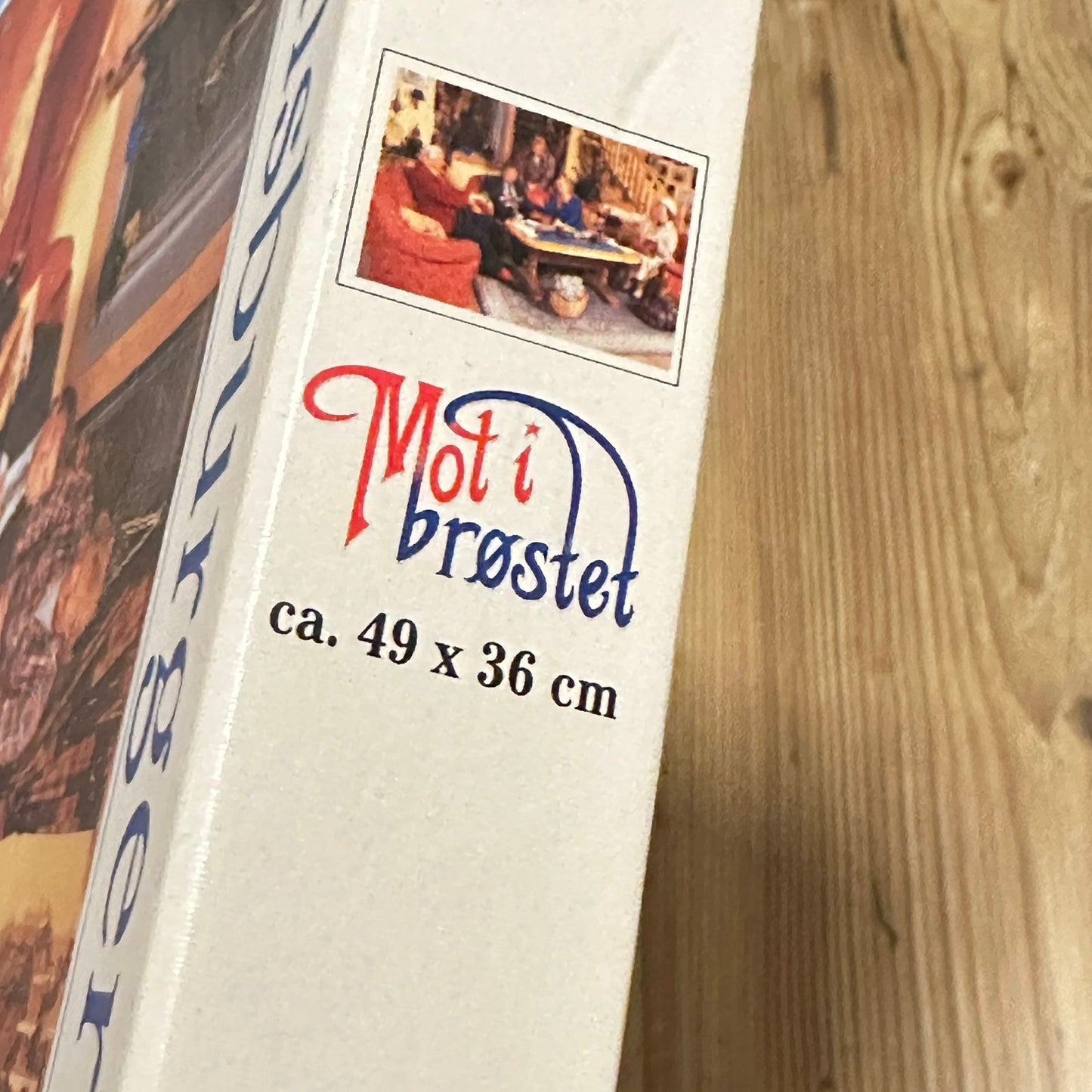 Mot i brøstet puslespill 100