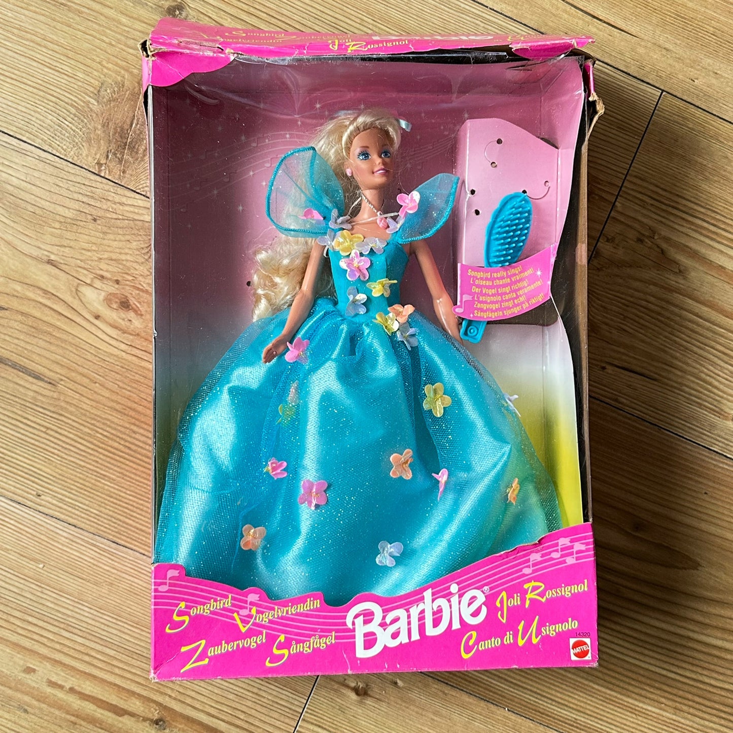 Vintage Barbie i original eske fra 1995