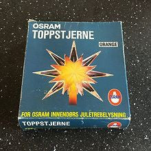 Nydelig gammel ToppStjerne fra OSRAM