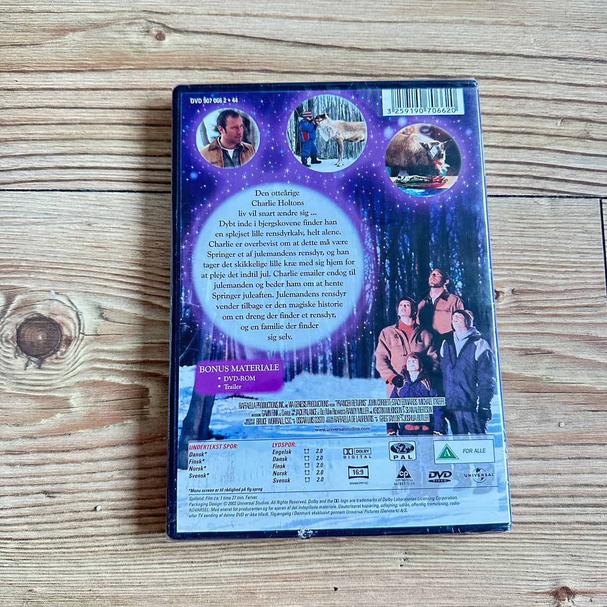 Gutten som reddet julen(DVD) Ny i plast !