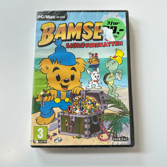 BAMSE og Sjørøverskatten (PC/Mac-spill) - Ny i plast !
