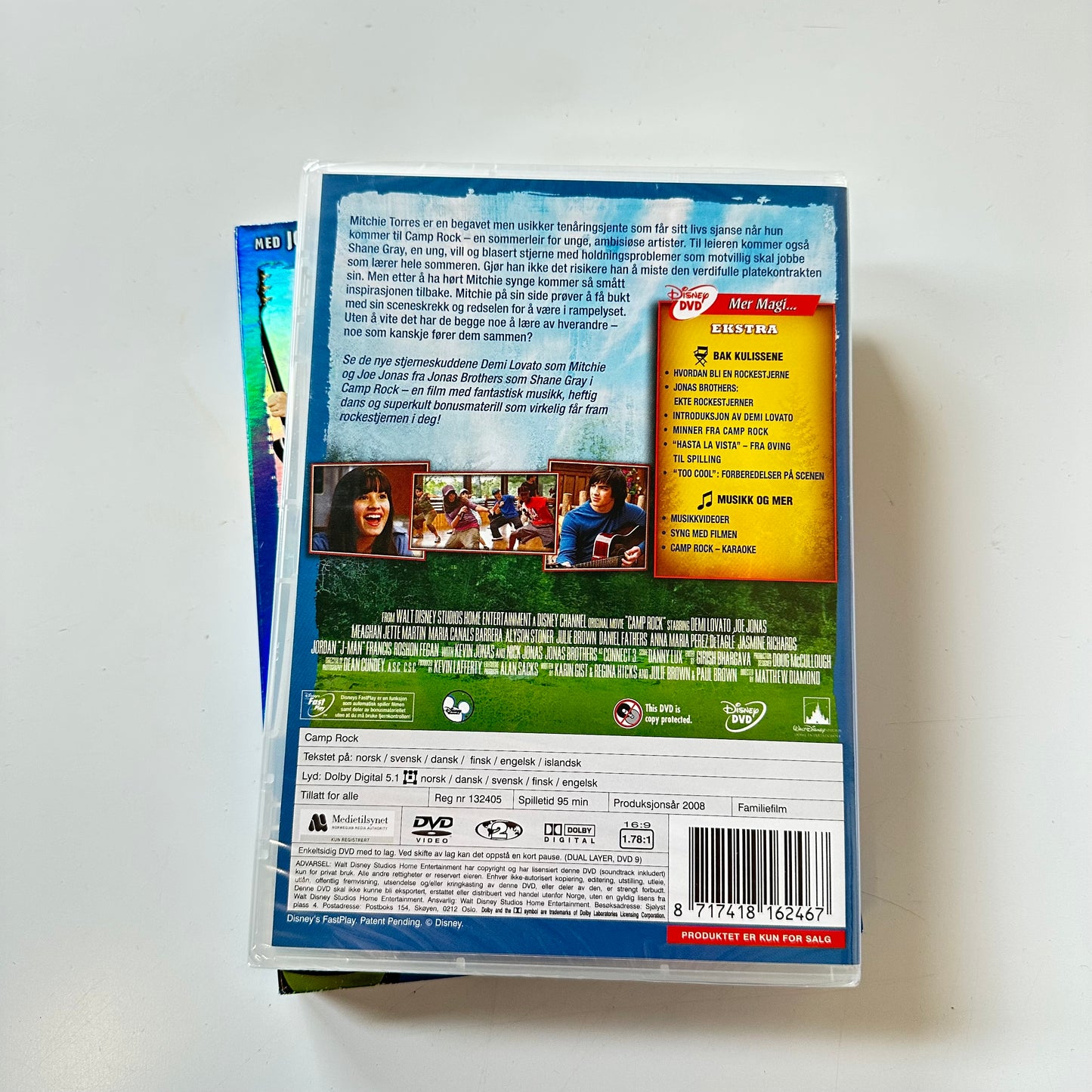 CAMP ROCK (DVD) - Ny i plast!