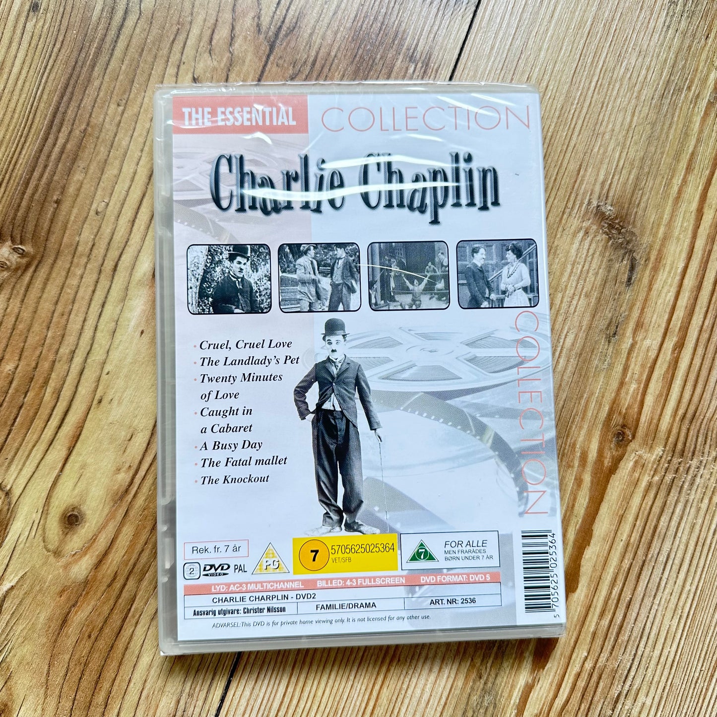 Charlie Chaplin The Essential Collection - samleboks (DVD)