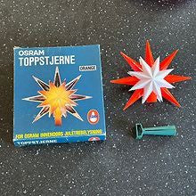 Nydelig gammel ToppStjerne fra OSRAM