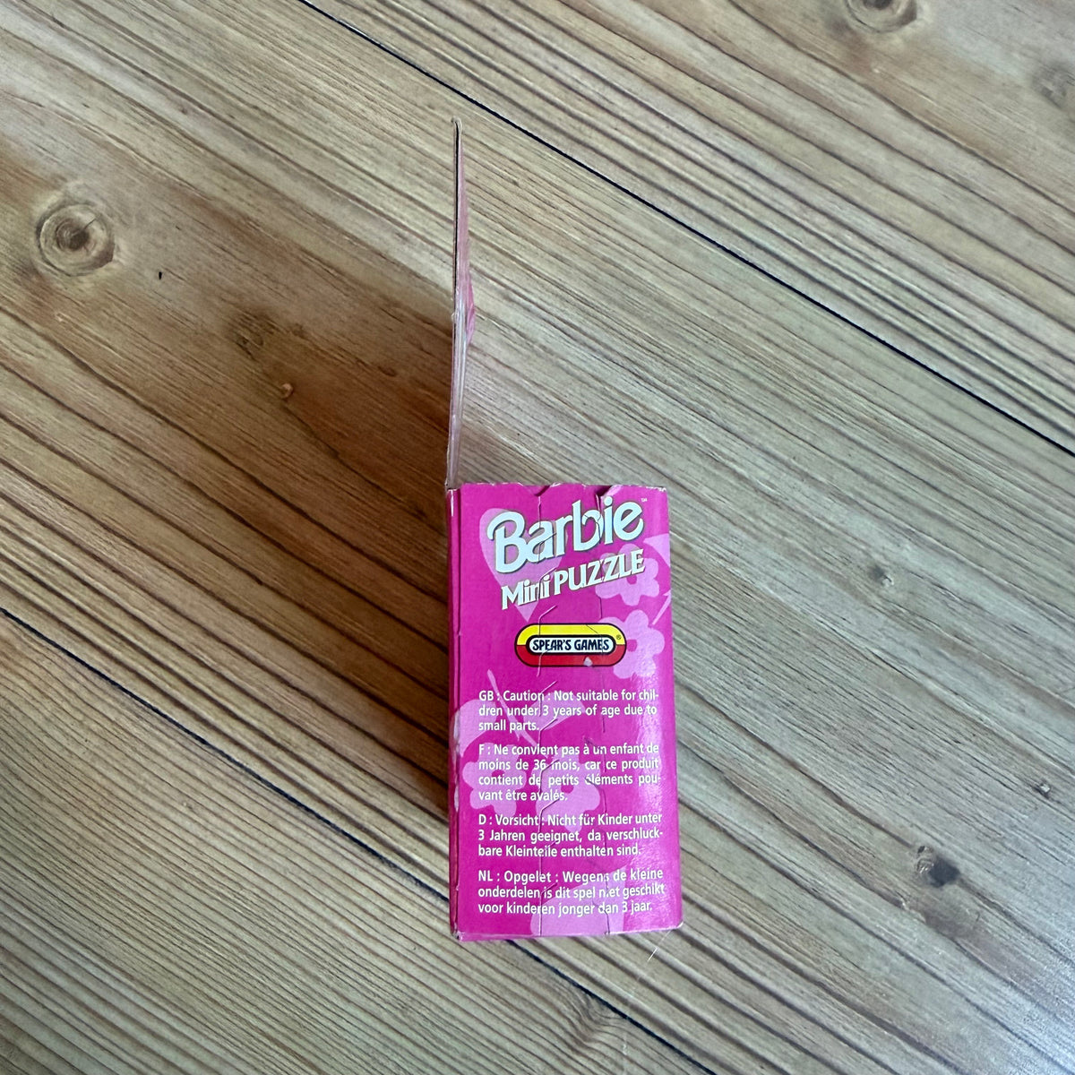 Barbie mini puslespill (1995) - Uåpnet !