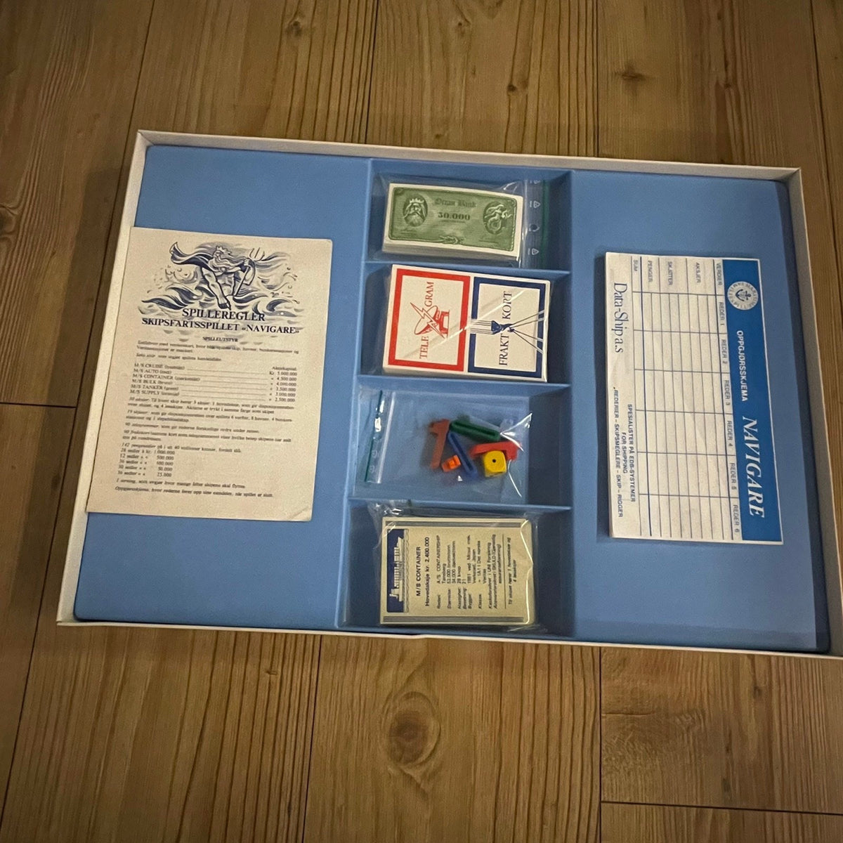 Skipsfartsspillet NAVIGARE (fra 1984)