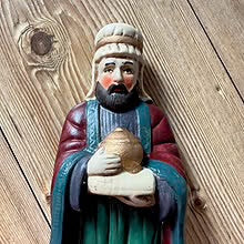 Vintage - 11 Store julekrybbe-figurer i keramikk