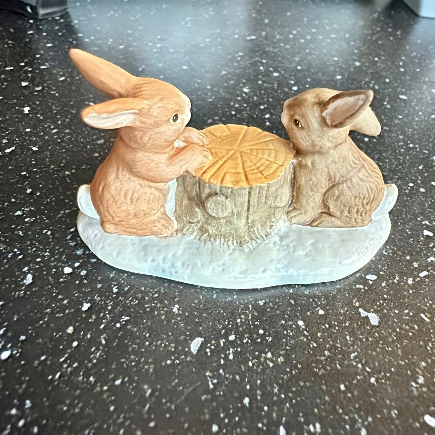 Kaniner i snøen. Fra Goebel