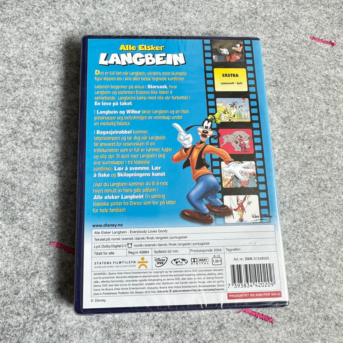 Alle elsker Langbein (DVD) - Ny i plast
