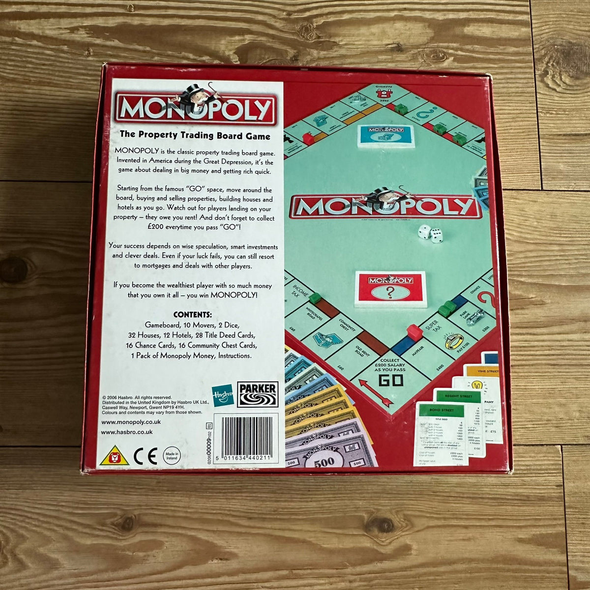 MONOPOLY med gater i London (2006)