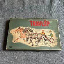 Gammelt brettspill fra DAMM - TRAVLØP (nr. 287)