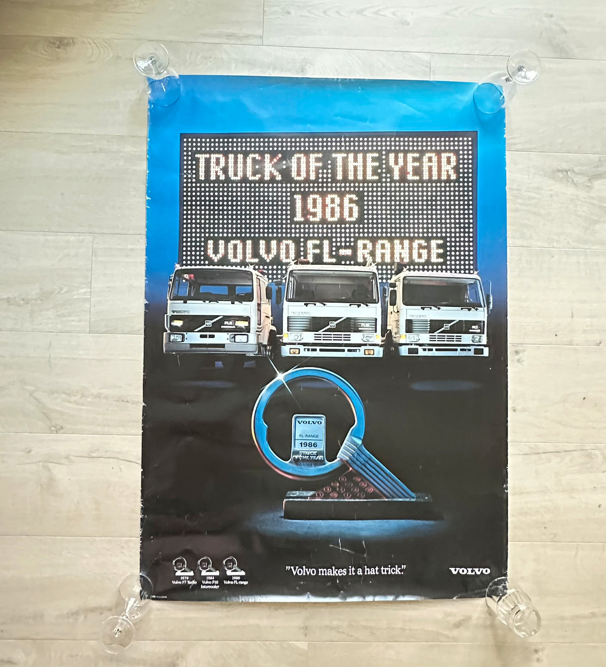 Volvo Truck - plakat fra 1986