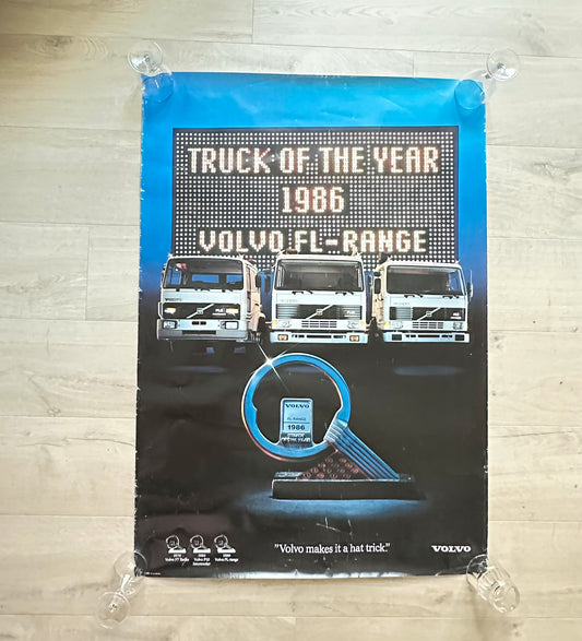 Volvo Truck - plakat fra 1986