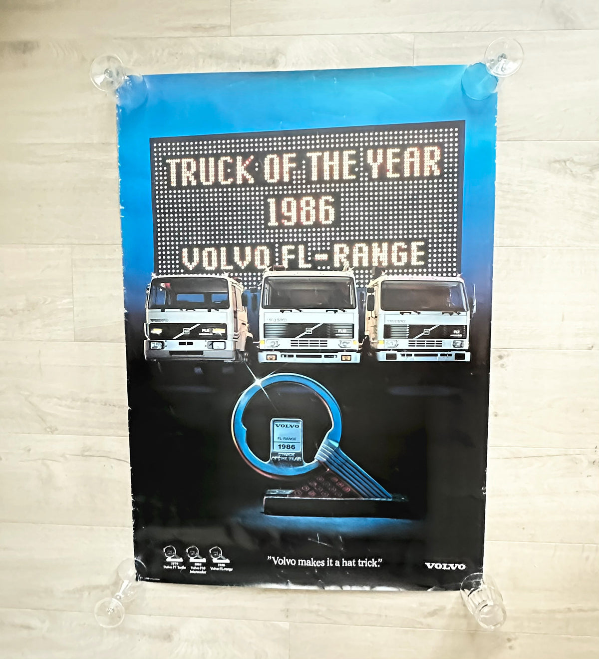 Volvo Truck - plakat fra 1986