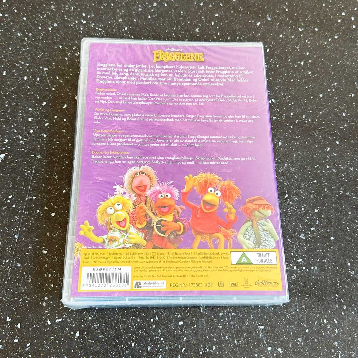 FRAGGLENE DVD - Ny i plast !