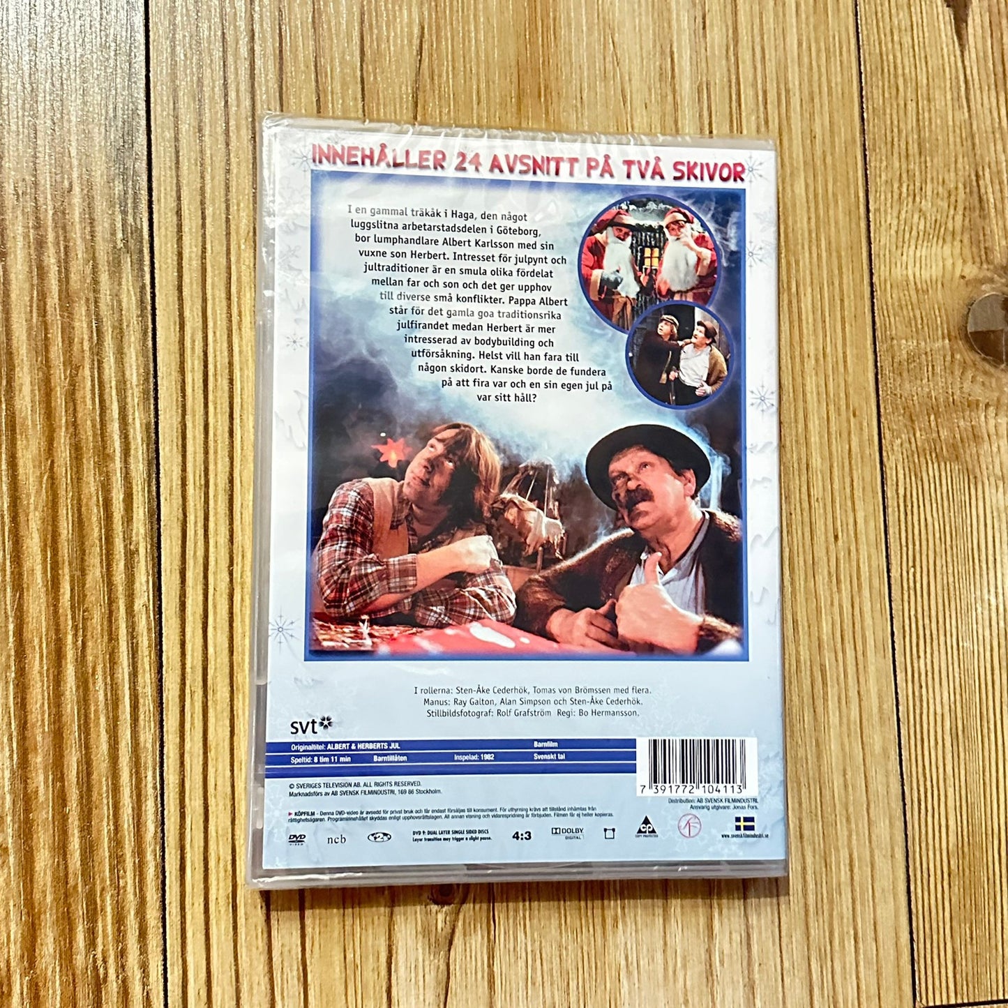 Albert & Herberts jul (DVD) - Ny i plast !