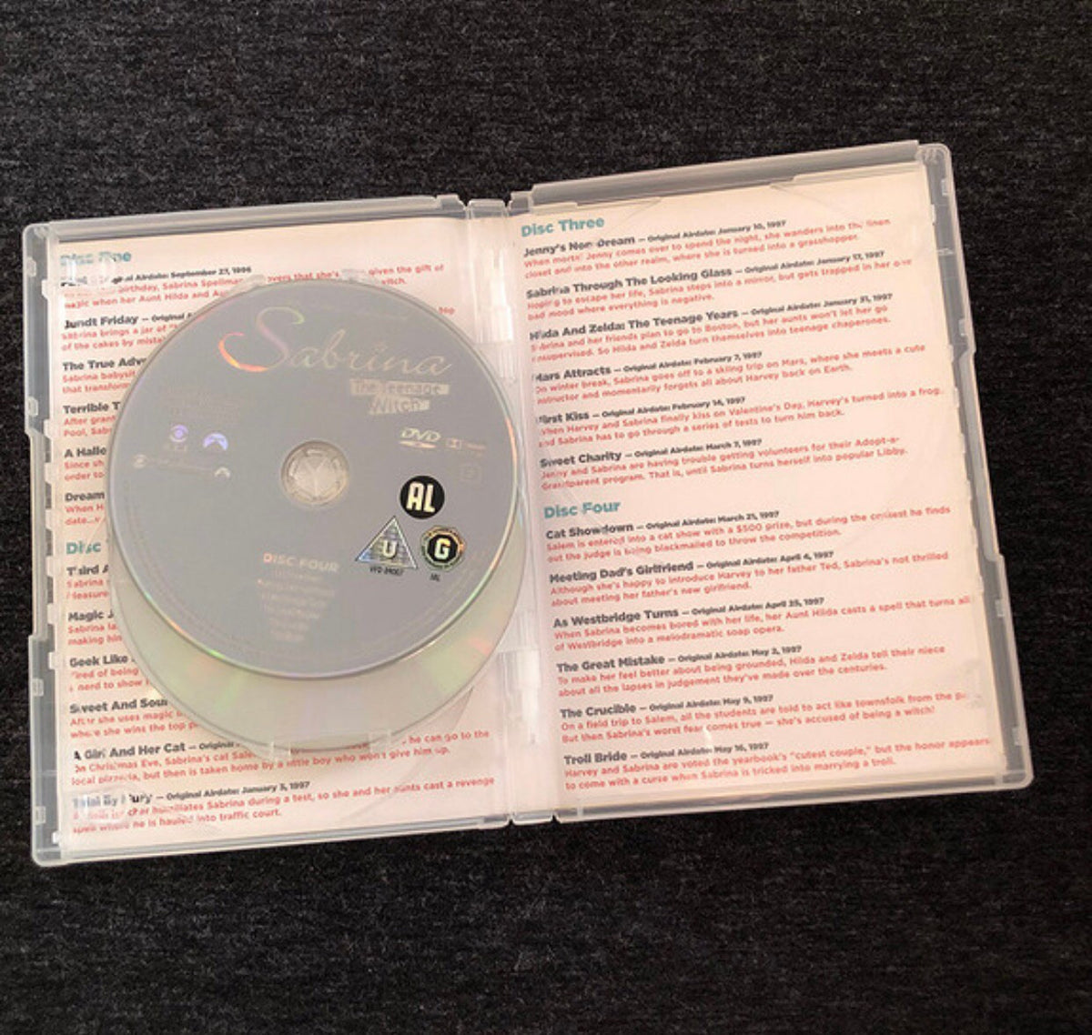 Heksen Sabrina / Sabrina teenage witch - sesong 1 på DVD (norsk tekst)