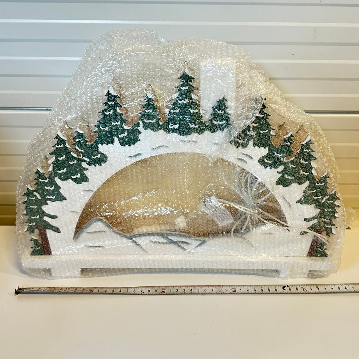 Broderi-pakke med lysestake til Jul - Ny !