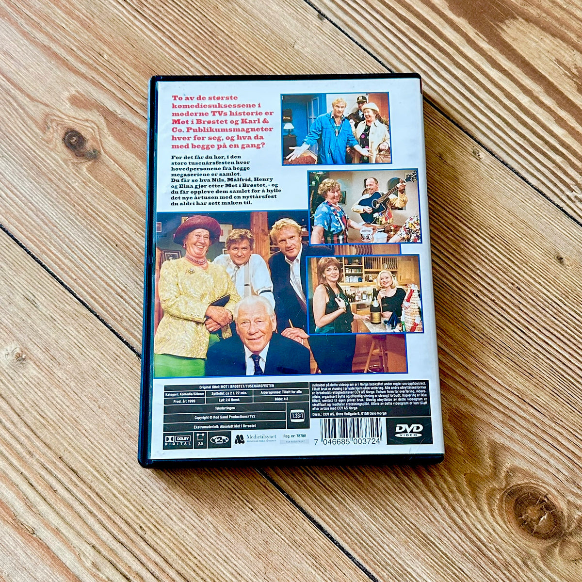 Mot i brøstet - Tusenårsfesten + Absolutt Mot i brøstet (DVD)