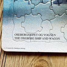 Osebergskipet og vognen 
Puslespill