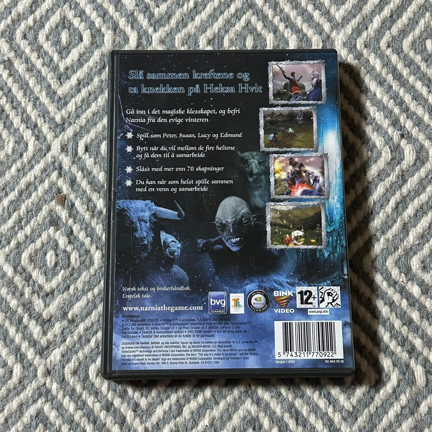 Legenden om NARNIA - Løven, Helsa og Klesskapet (PC-spill)