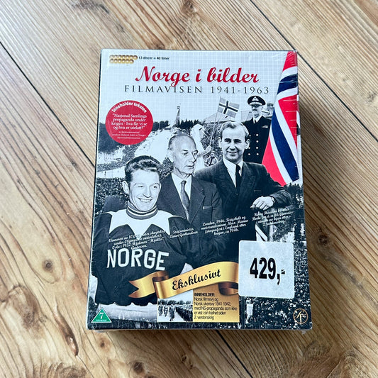 Norge i bilder (DVD-boks) - Ny i plast !
